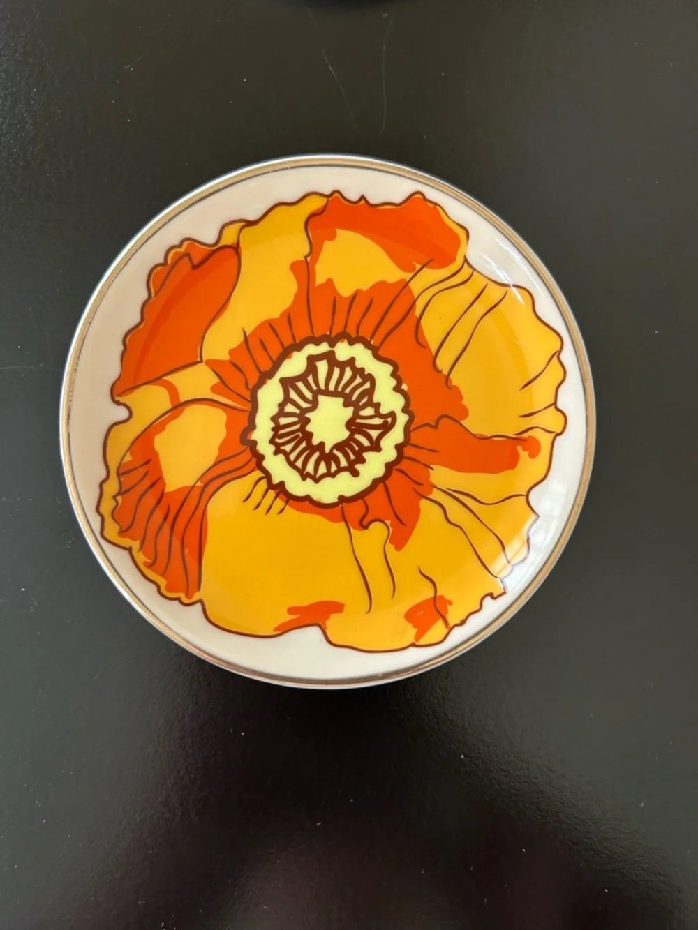 Vera Bradley Floral Ceramic Coaster Set of 4